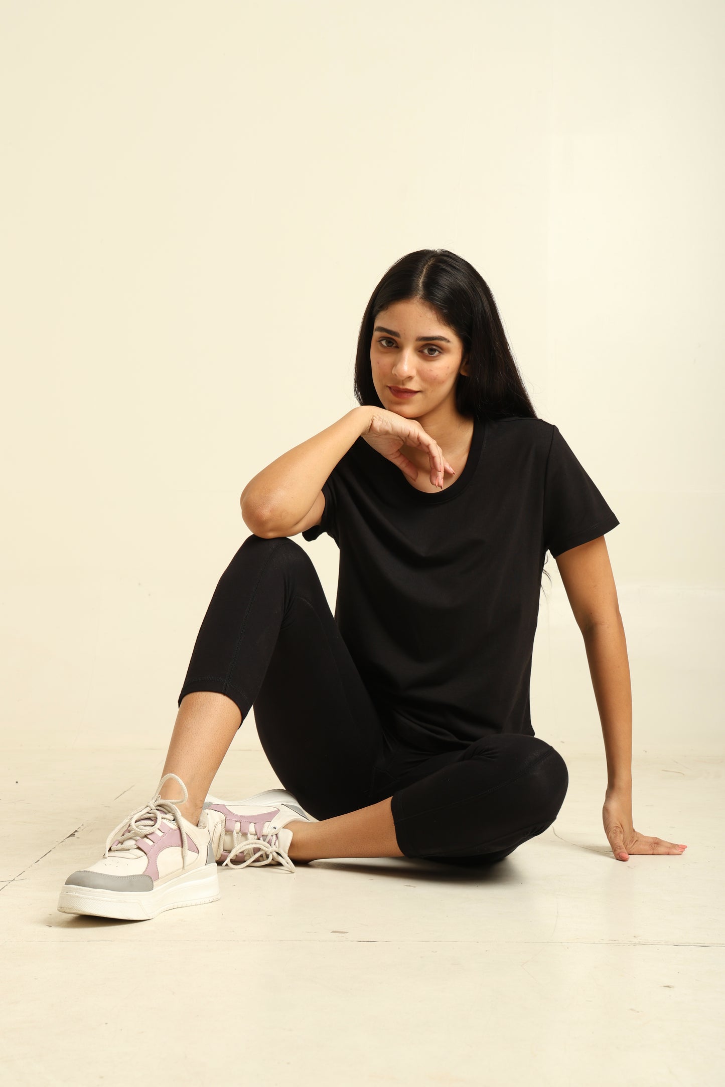 Uncuvr Jet Black Bamboo Comfort T-Shirt: Soft, Breezy & Effortless All Day