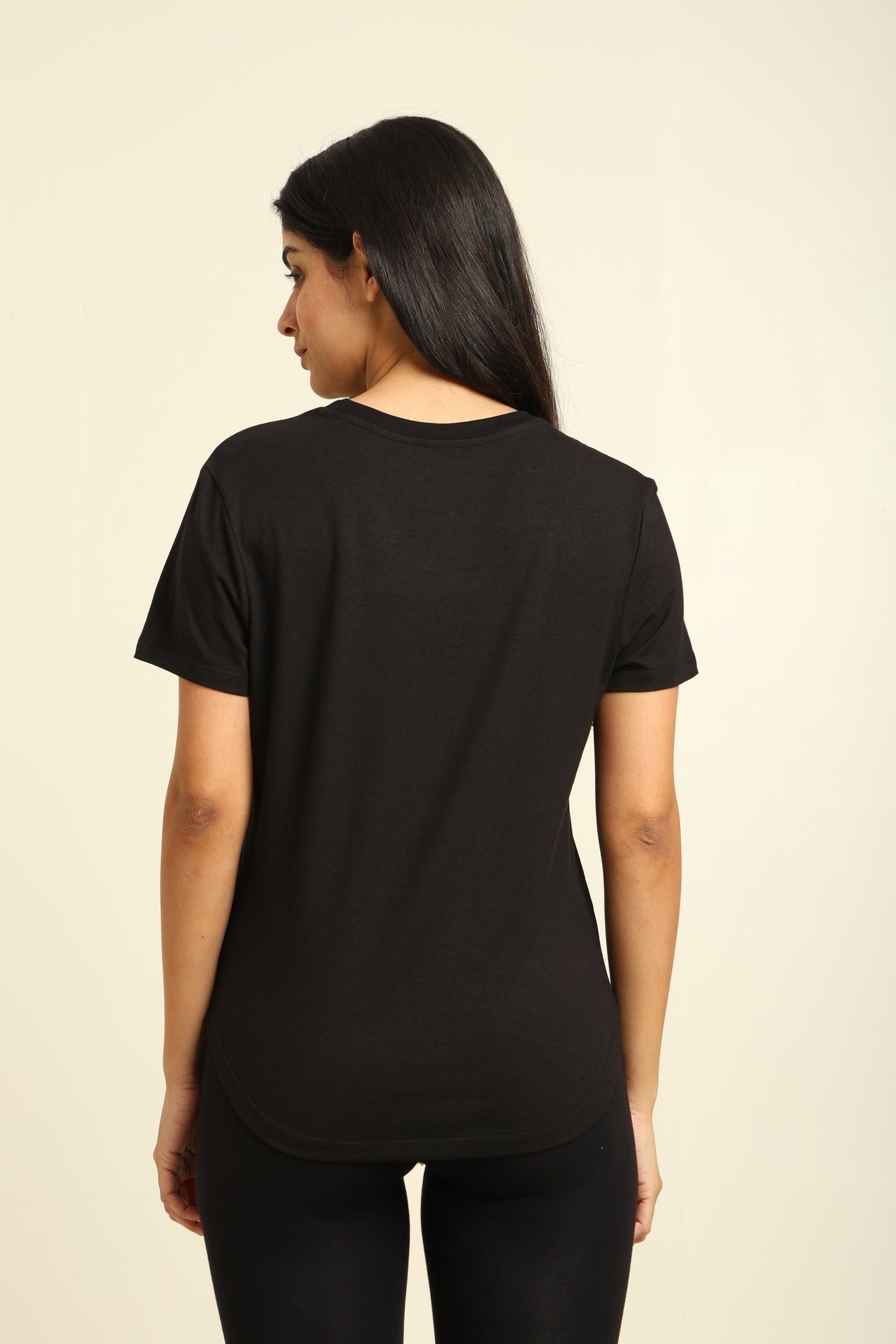 Uncuvr Jet Black Bamboo Comfort T-Shirt: Soft, Breezy & Effortless All Day