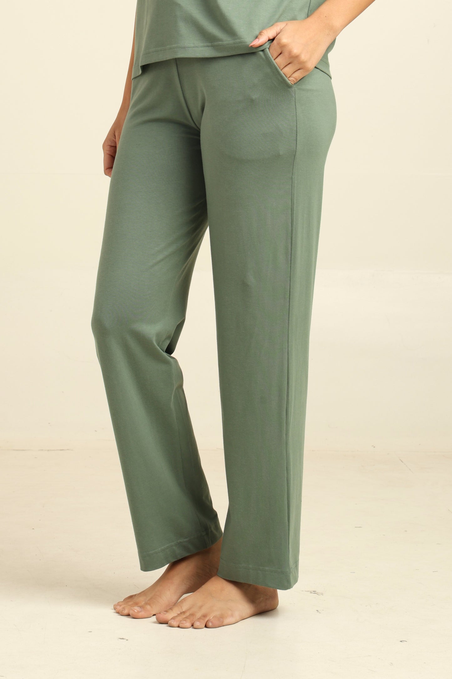 Uncuvr Granite Green Bamboo Sleepwear Lounge Pants: Relax in Eco-Friendly Comfort
