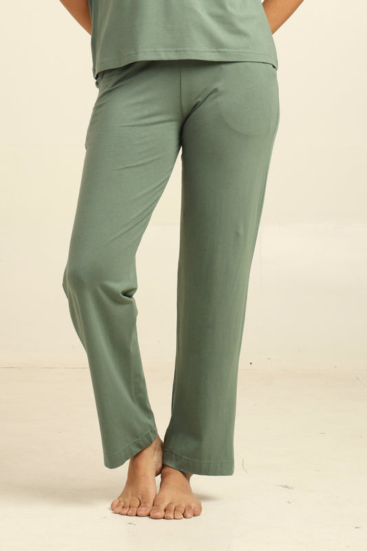 Uncuvr Granite Green Bamboo Sleepwear Lounge Pants: Relax in Eco-Friendly Comfort