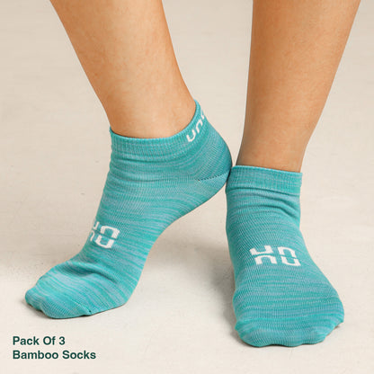 Uncuvr CloudStep Bamboo socks Combo-1 (Pack of 3)