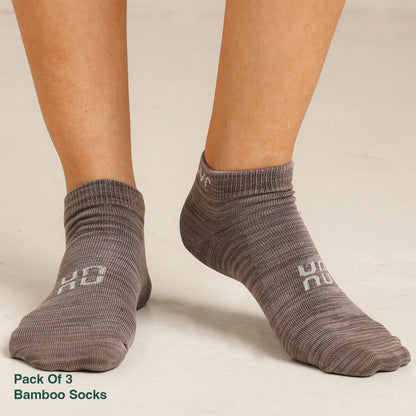 Uncuvr CloudStep Bamboo socks Combo-9 (Pack of 3)