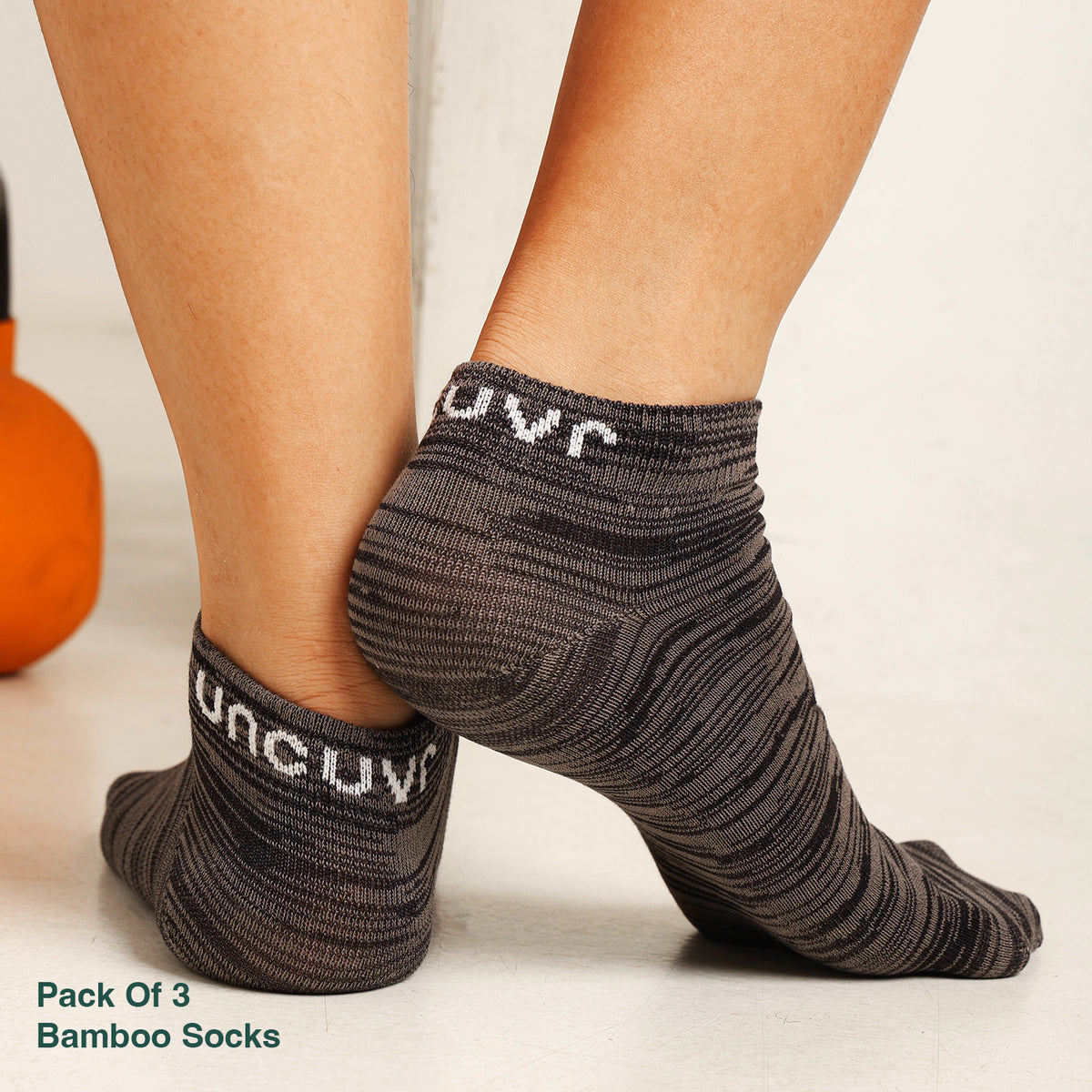 Uncuvr CloudStep Bamboo socks Combo-2 (Pack of 3)